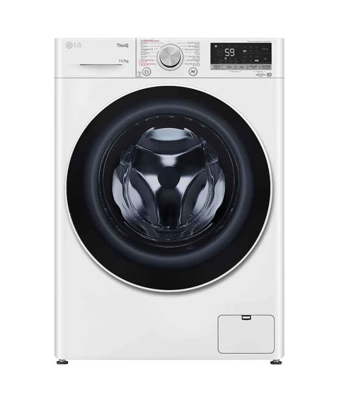 Máy giặt LG Giặt Sấy 15Kg FV1411D4W