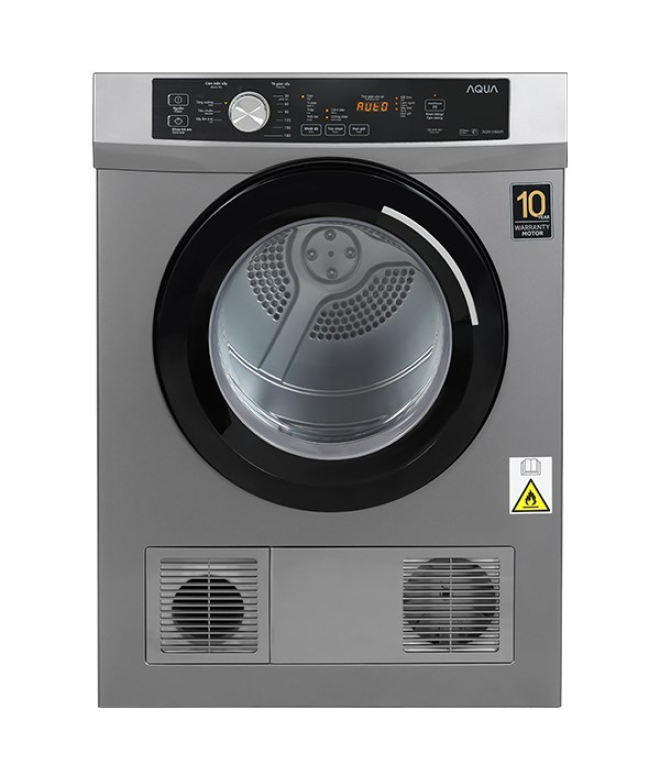 Máy sấy thông hơi AQUA 8Kg AQH-V800H.SS