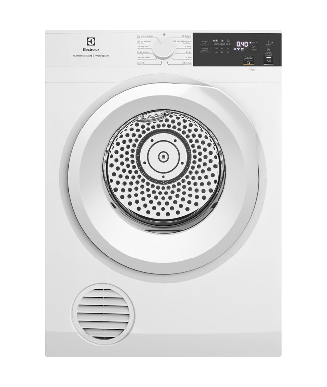 Máy sấy thông hơi Electrolux 9kg EDV904H3WC