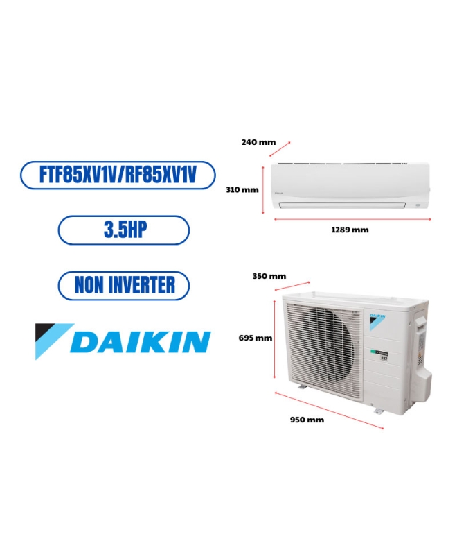 Máy Lạnh Daikin 3.5 HP FTF85XV1V