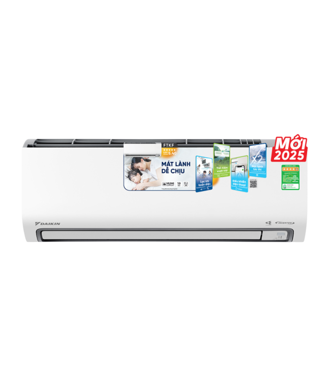 Máy Lạnh Daikin Inverter 1.5 HP FTKF35ZVMV 