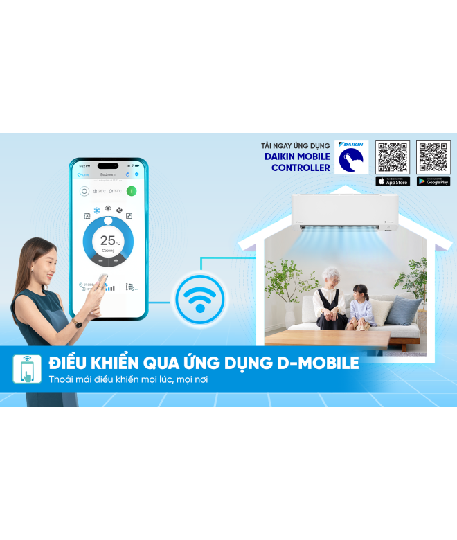 Máy Lạnh Daikin Inverter 2.5 HP FTKY60ZVMV